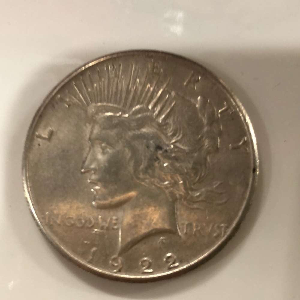 1922 silver dollar